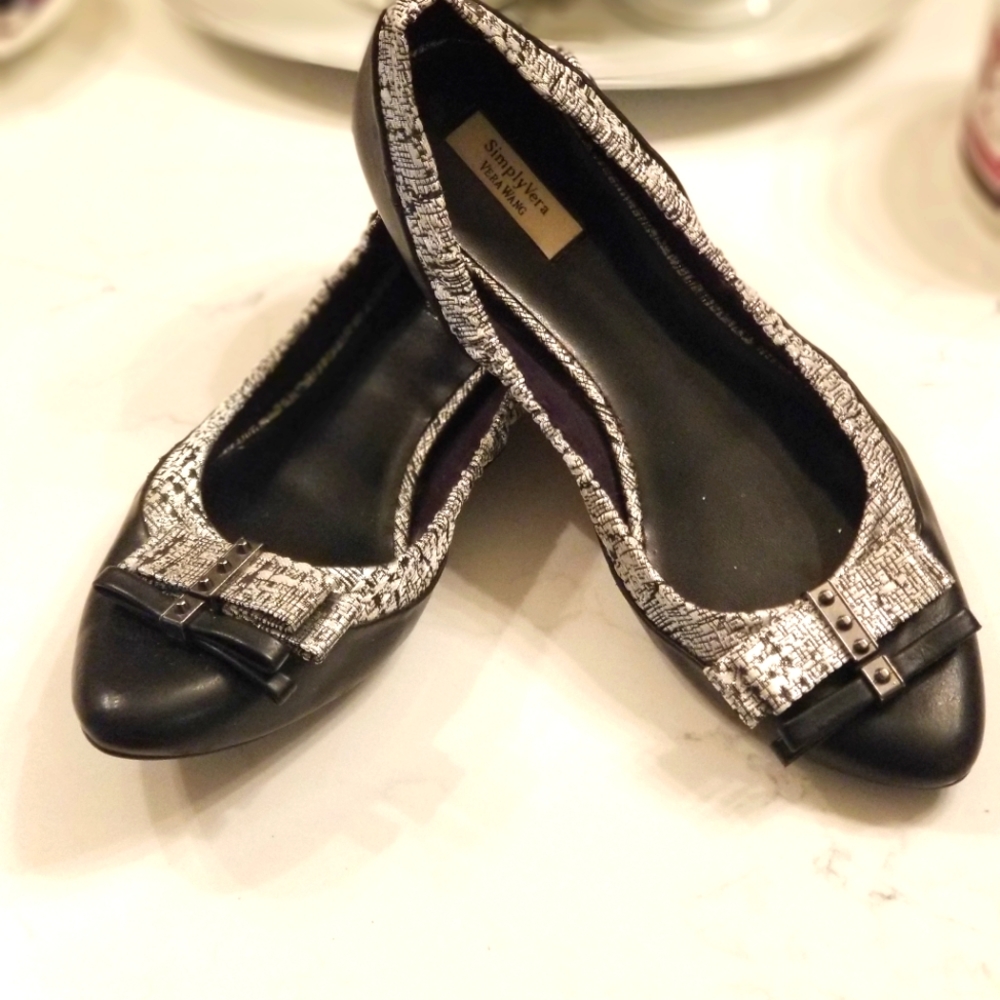 Vera Wang Baylor Plaid Flats